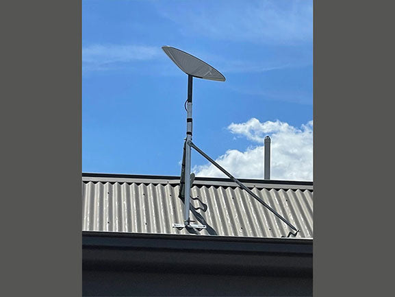 Tin Roof - Starlink Mount Roof Kit for Dishy - Round Dish Gen 1