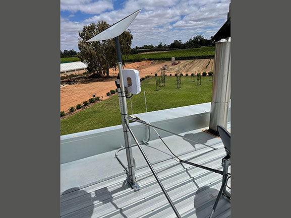 Tin Roof - Starlink Mount Roof Kit for Dishy - Round Dish Gen 1